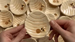 Bee Hive Trinket Dishes Handmade in the USA