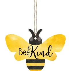 Bee Kind Keychain Honey Bee by P Graham Dunn