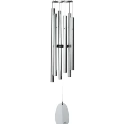Bells of Paradise - Silver 44" Woodstock Chimes