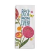 Best Mom EVER Tea Towel with Card-Great Gift Idea! *