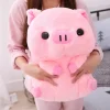 Big Pink Plush Piggies, Pillow Size!