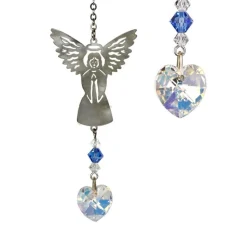 Birthstone Guardian Angel Ornaments -12 Colors, Handmade Sparkling Crystals!*
