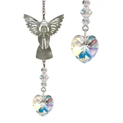 Birthstone Guardian Angel Ornaments -12 Colors, Handmade Sparkling Crystals!*
