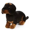 Black and Tan Dachshund Plush Puppy- Eco-Friendly