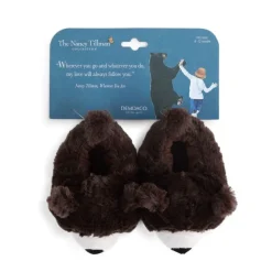 BLACK BEAR BOOTIES for Babies-Nancy Tillman Collection 6-12mo *