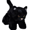 Black Cat Beanie Small Stuffed Animal - 7"