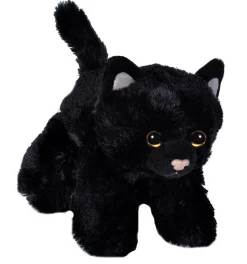 Black Cat Beanie Small Stuffed Animal - 7"
