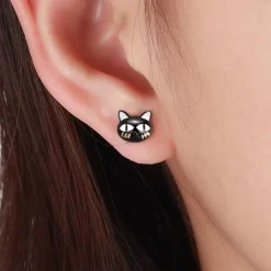 Black Cat Jewelry Sterling SIlver