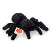 Black Fuzzy Realistic Spider 16 cm - Teddy Hermann Plush Toys