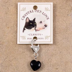 Black Obsidian Healing Pet Charm-Clarity Handmade