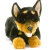 Black or Red and Tan Australian Kelpie Puppies Plush Size 30cm/12" Stuffed Animal Realistic