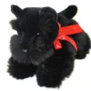 Black Plush Scottish Terrier Puppy - 28cm Floppy