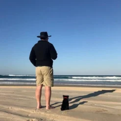 Black Staffordshire Bull Terrier Large Size 33cm/13