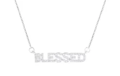 Blessed CZ Necklace by Amanda Blu*