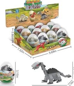Blocks World Dinosaurs Eggs