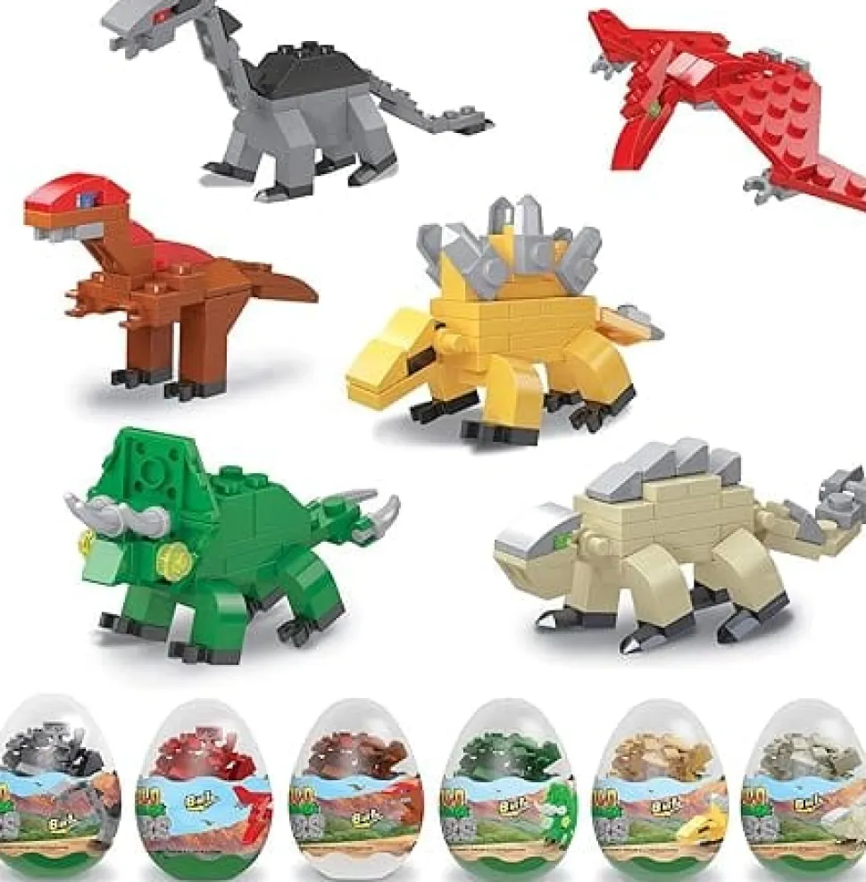 Blocks World Dinosaurs Eggs