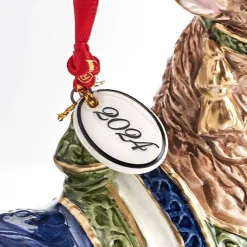 Blue or Red Telluride Collectible Deer Ornaments 2024 by Fitz & Floyd