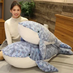 Blue Whale Plush Toy Pillow Four Sizes*