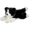 Border Collie Plush Puppy Dog Black and White and Full of Love!