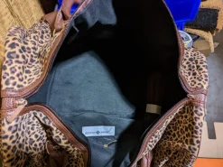 Born to be Wild Jane Marie Leopard Print Travel Totes & Beach Towel*