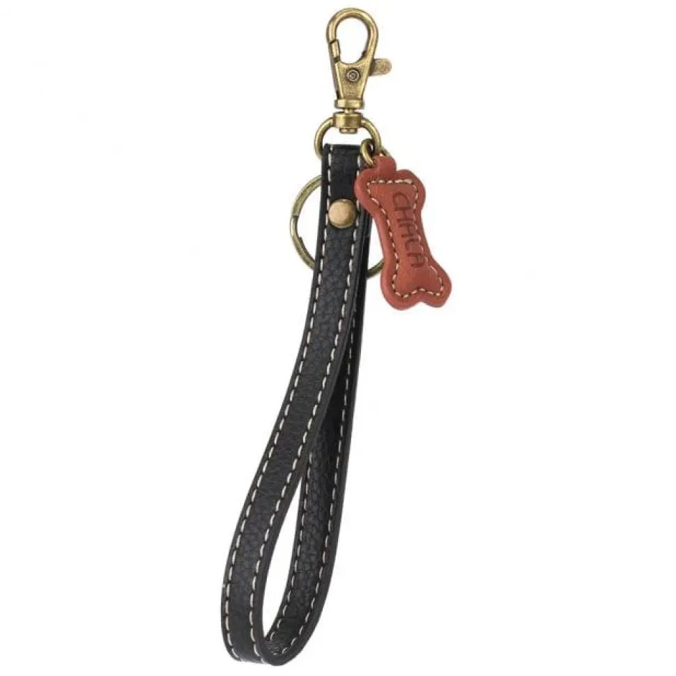 BOSTON TERRIER - CREDIT CARD HOLDER/WALLET WRISTLET by Chala