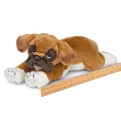 Boxer Plush Floppy Puppy Dog Realistic by Bearington