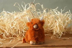 Bramble Farm Highland Cow Hanging Decoration