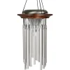 Bronze Solar Windchimes-Glow in the Dark while Making Beautiful Music in the Evenings*