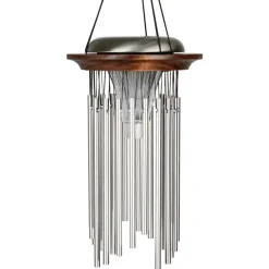 Bronze Solar Windchimes-Glow in the Dark while Making Beautiful Music in the Evenings*