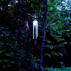 Bronze Solar Windchimes-Glow in the Dark while Making Beautiful Music in the Evenings*