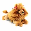 Brown Poodle Show Cut Puppy Size 30cm/12" Lifelike Handmade