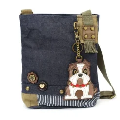 Bulldog Collection by Chala Handbag, Wallet, Keychain, Vegan!*