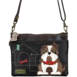 Bulldog Collection by Chala Handbag, Wallet, Keychain, Vegan!*