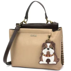 Bulldog Collection by Chala Handbag, Wallet, Keychain, Vegan!*
