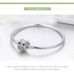 Bunny, Chipmunk, Raccoon & Owl Charms for Pandora Style Bracelets Sterling Silver