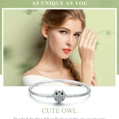 Bunny, Chipmunk, Raccoon & Owl Charms for Pandora Style Bracelets Sterling Silver