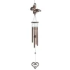 Butterfly and Heart Wind Chimes