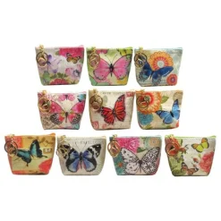 Butterfly Coin Purses Assorted