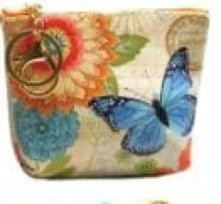 Butterfly Coin Purses Assorted