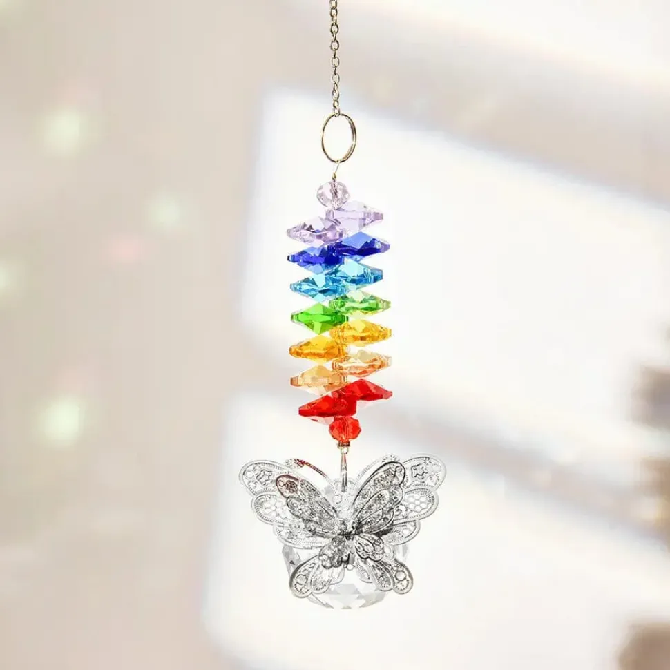Butterfly Crystal Suncatchers