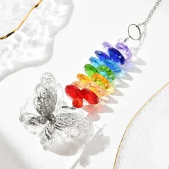 Butterfly Crystal Suncatchers