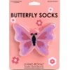 Butterfly 3D Socks By Living Royal