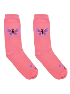 Butterfly 3D Socks By Living Royal