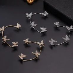 Butterfly Earcuff For Women Perfect if You Don't Have Pierced Ears