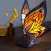 Butterfly Stained Glass Accent Lamp