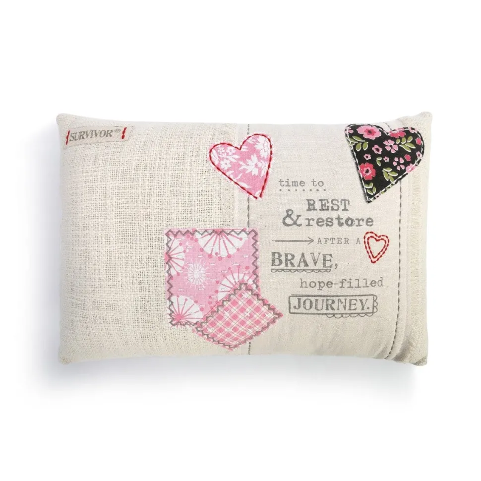 Cancer "Survivor" Pillow and Blanket, Beautiful Gift by Kelly Rae Roberts