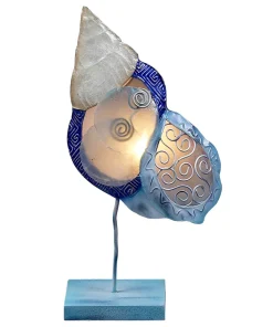 Capiz Corfu Shell Lamp