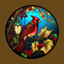 Cardinal Ceramic Christmas Tree Keepsake Ornament