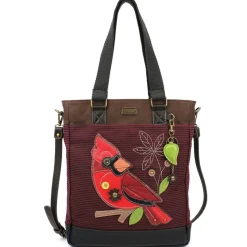 Cardinal Collection by Chala VEGAN Wallet, Tote and Keychain