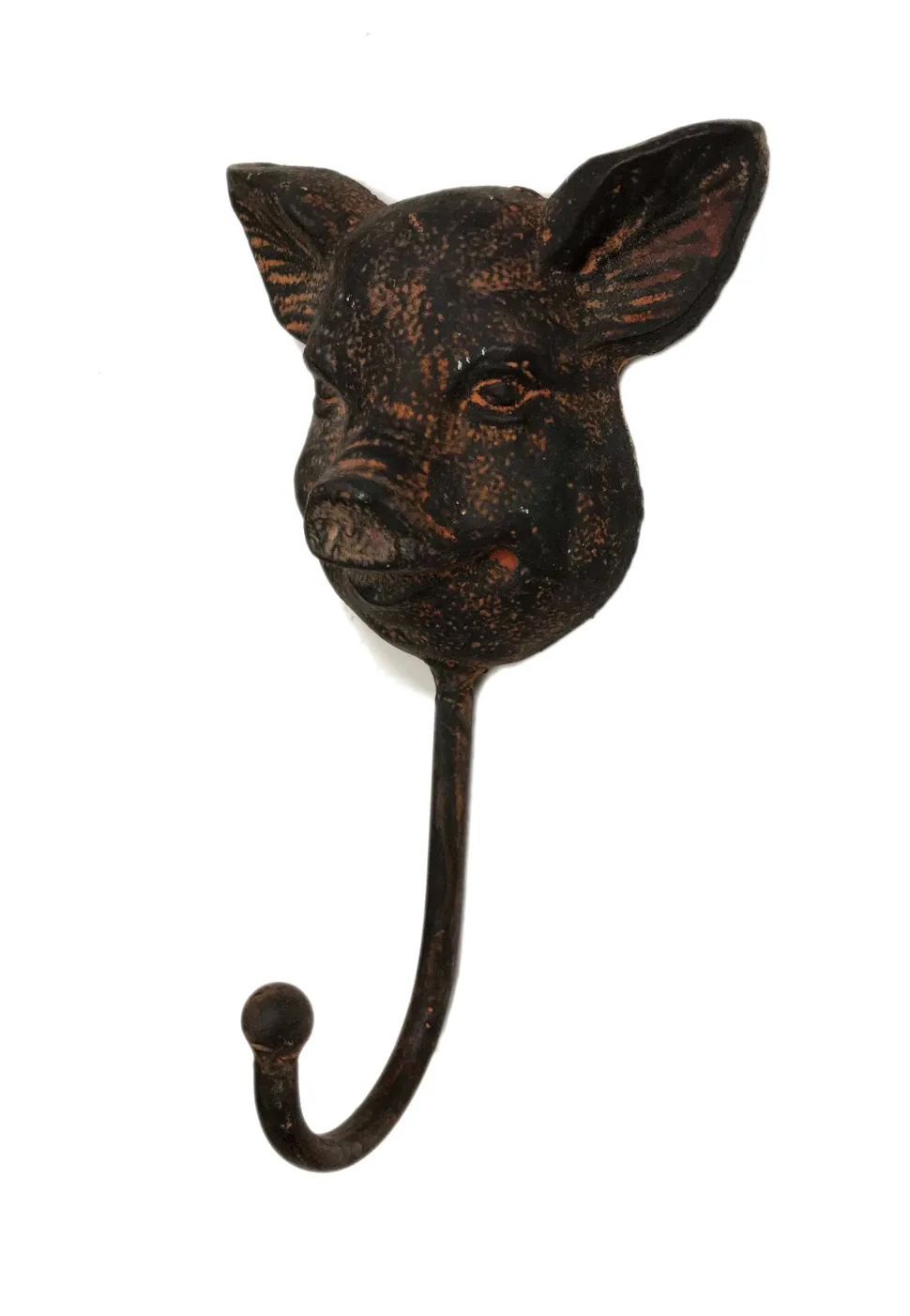 Cast Iron Pig or Cow Wall Hooks Farm House Country Decor for Pig & Cow Lovers! *